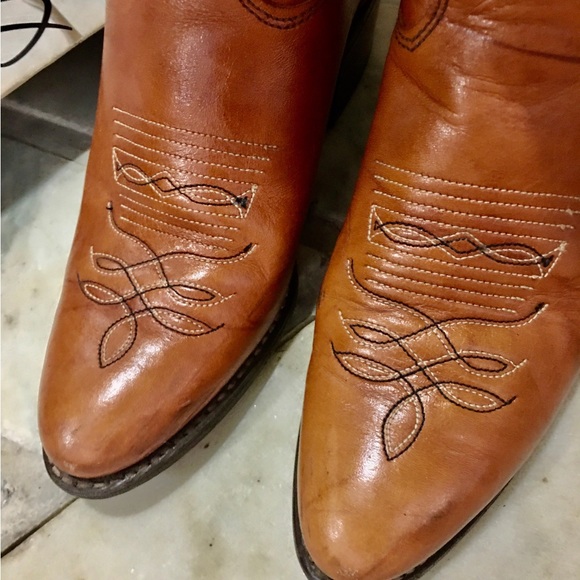 Vintage 1982 Kenny Rogers Cowboy Boots in Original Box - RARE FIND - Picture 2 of 8